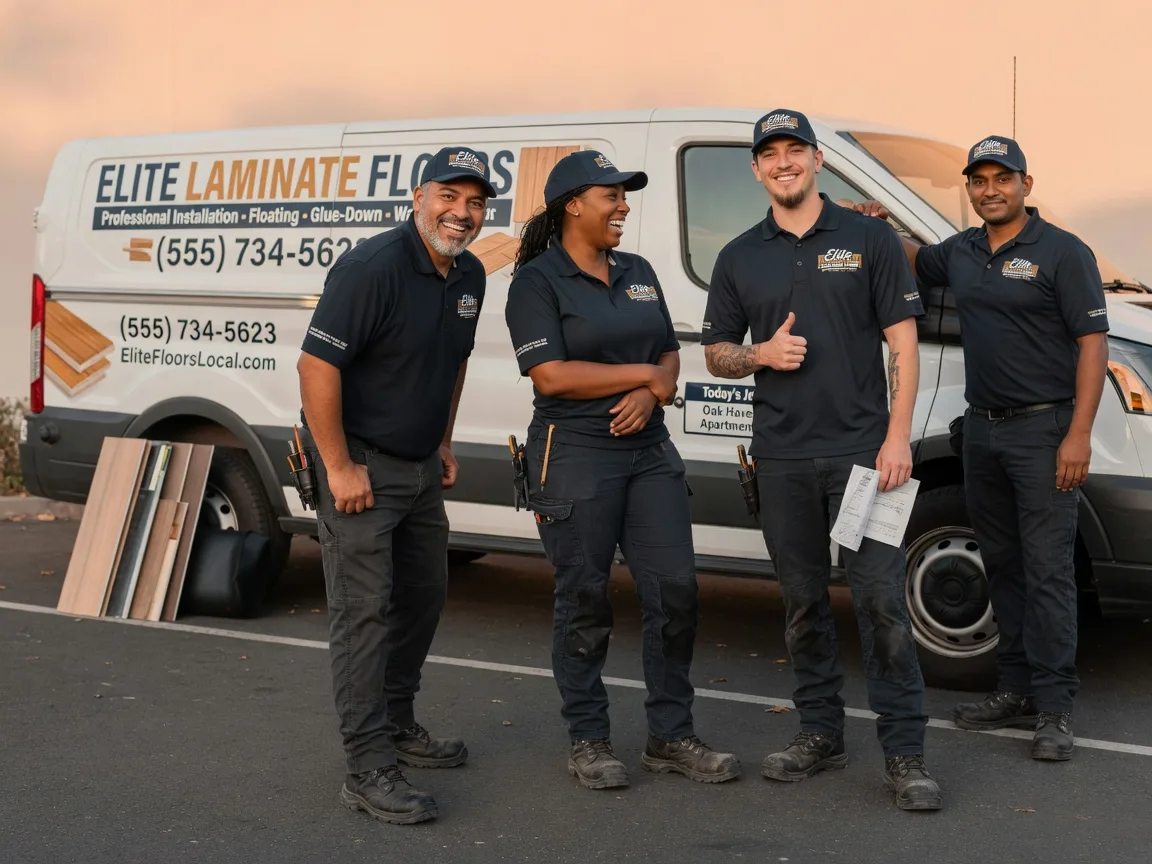 Laminate flooring installation company in Bentley, LA